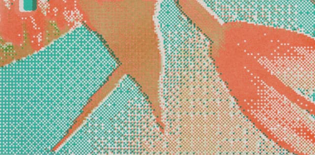 Detail from Click.Garden visual identity project